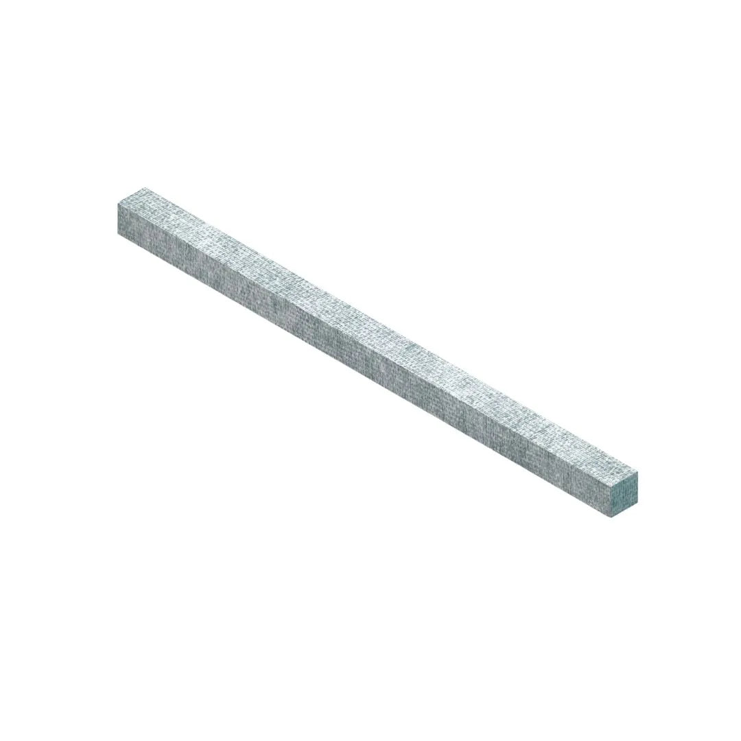 QM Drain Shower Pan Curb, designed to provide a raised edge for shower enclosures. Made from durable stainless steel, this component ensures water containment and directs efficient drainage, ideal for modern luxury bathroom and shower installations.