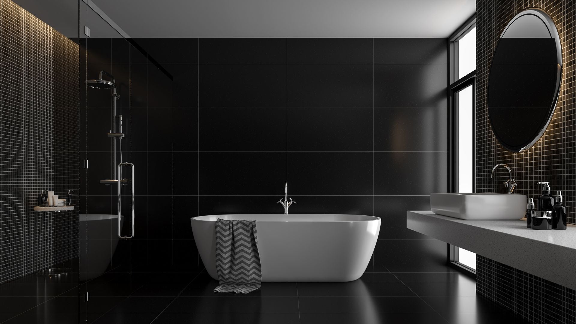 5 Tips to Master The Black Bathroom Trend
