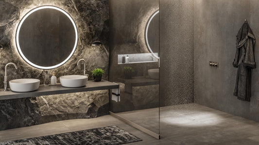 Glam bathroom: what is it?