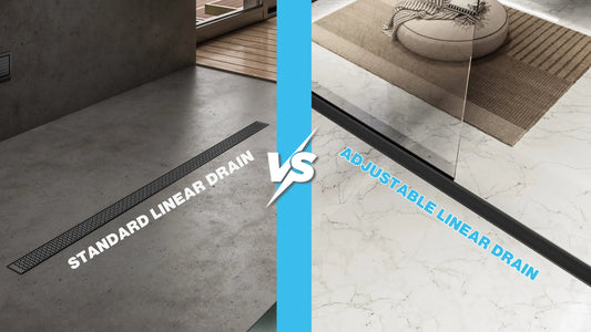 Shower linear Drains Ambience 