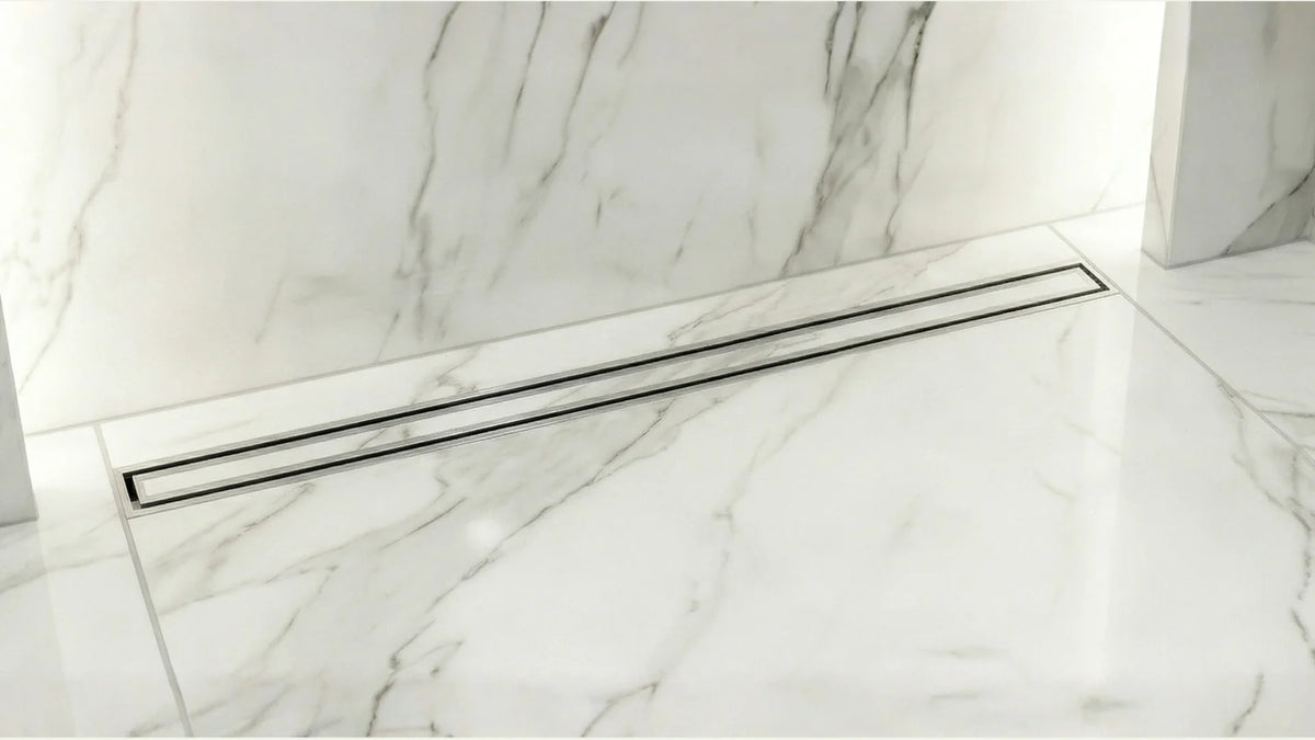 Couture Mist (Tile-In) Adjustable Lagos Linear Drain Install