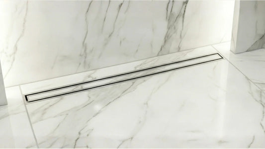 Couture Mist (Tile-In) Adjustable Lagos Linear Drain Install