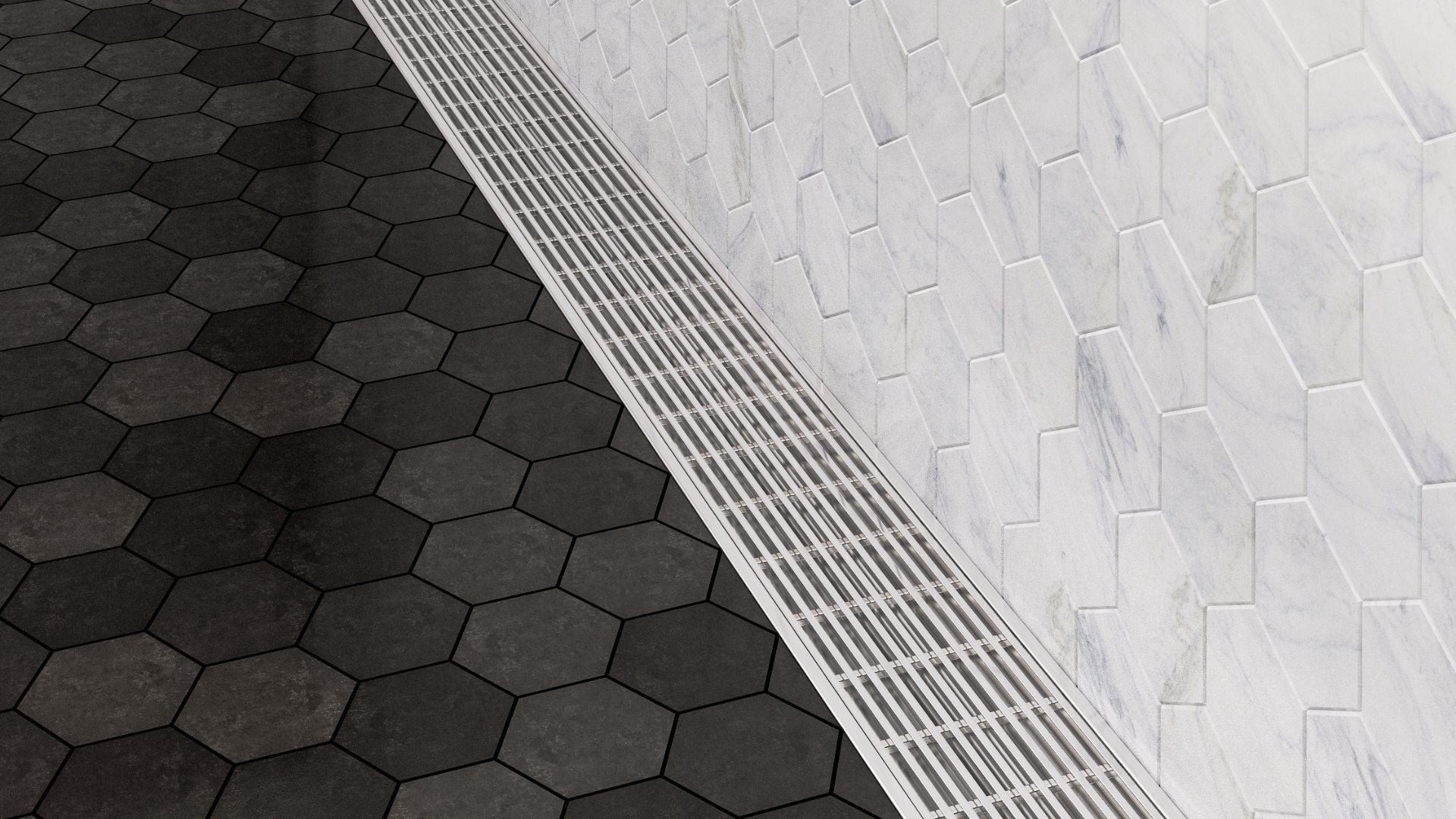 QM Linear Drain installation site