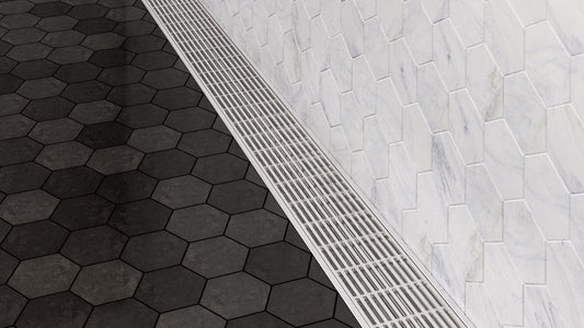 QM Linear Drain installation site