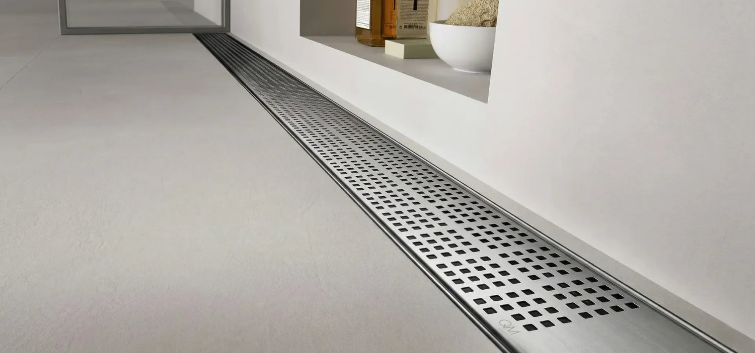 Flange-Edge Linear Drains