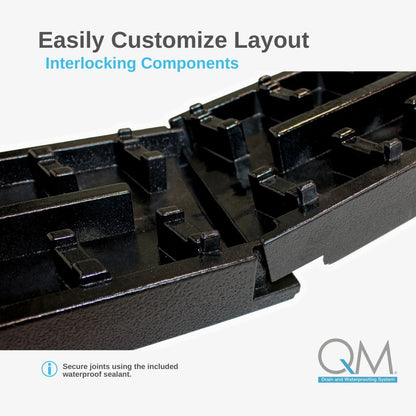 Invisible Modular Linear Drain System