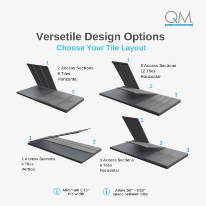 Invisible Shower Drain Tray