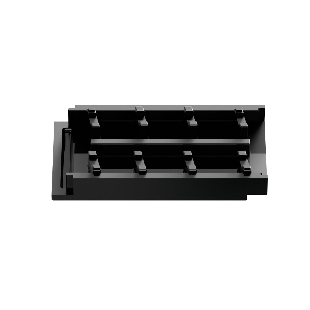 QM Drain Invisible Modular Linear Drain System Channel 14in, engineered for efficient water drainage in smaller shower and outdoor spaces. This compact, durable channel integrates seamlessly with modern drainage systems, offering a sleek and minimalist design for high-performance installations.