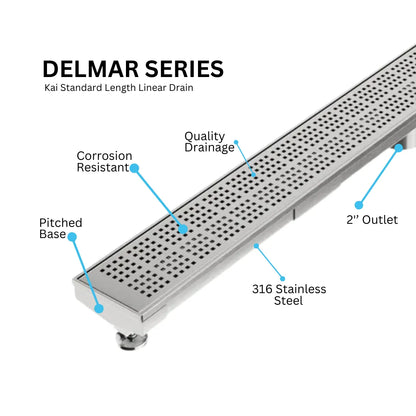 Kai Delmar Standard Length Linear Drain