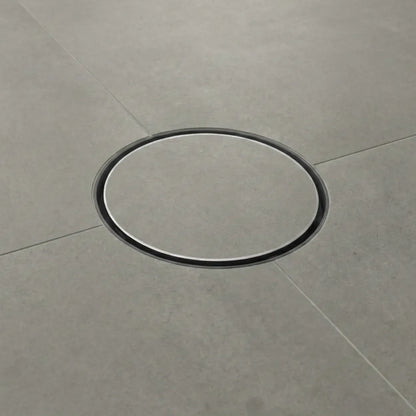 Delmar Mist Couture (Tile-In) Round Shower Drain 5"