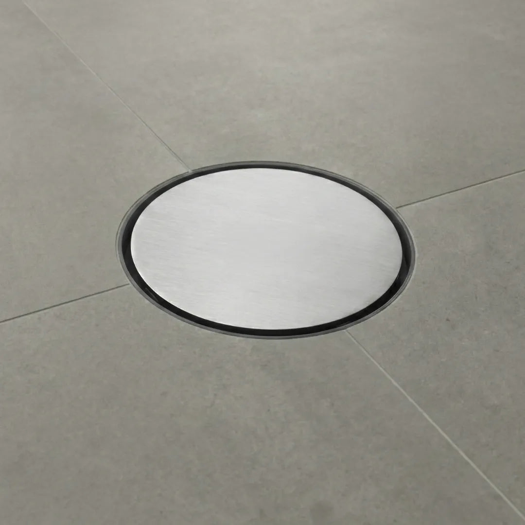 Delmar Mist Couture (Tile-In) Round Shower Drain 5"