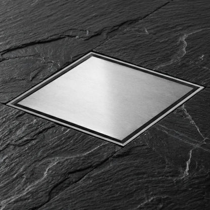 Delmar Mist Couture (Tile-In) Square Shower Drain 5"