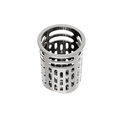 QM Drain Hair/Debris Strainer designed to efficiently capture hair and debris, preventing clogs and ensuring optimal drainage performance. Made of durable stainless steel, this strainer is ideal for use in showers, bathtubs, and sinks, providing a practical solution for maintaining a clean and efficient drainage system.