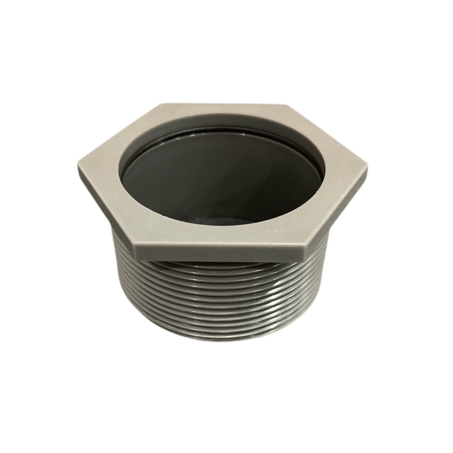Lagos Adjustable 2-inch Threaded Nipple, designed for secure and flexible connections in drainage systems. Made from durable materials, this nipple allows for easy installation and adjustments, ensuring optimal performance and water flow in luxury shower and bathroom drain systems.