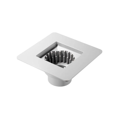 ChatGPT dijo:
Modern plumbing detail showcasing the PVC Bonded Flange—white PVC drain flange with bonded rubber seal and integrated mounting ribs, designed for secure waterproof connections in shower and wet-room installations.